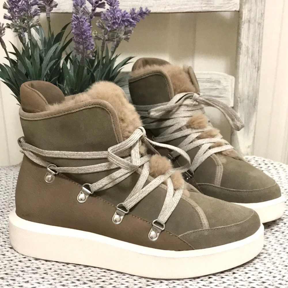 Greats Brooklyn Morgan Fur Lined Boots